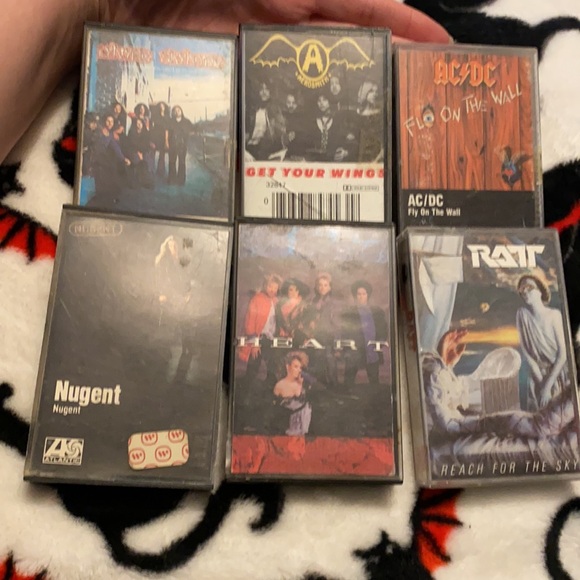Vintage Rock Cassette Tapes - Picture 2 of 5